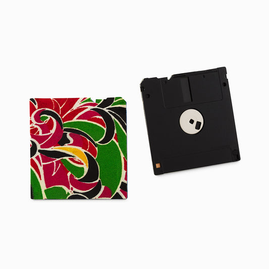 Jade Black - Floppy Disks Coasters Set of 2