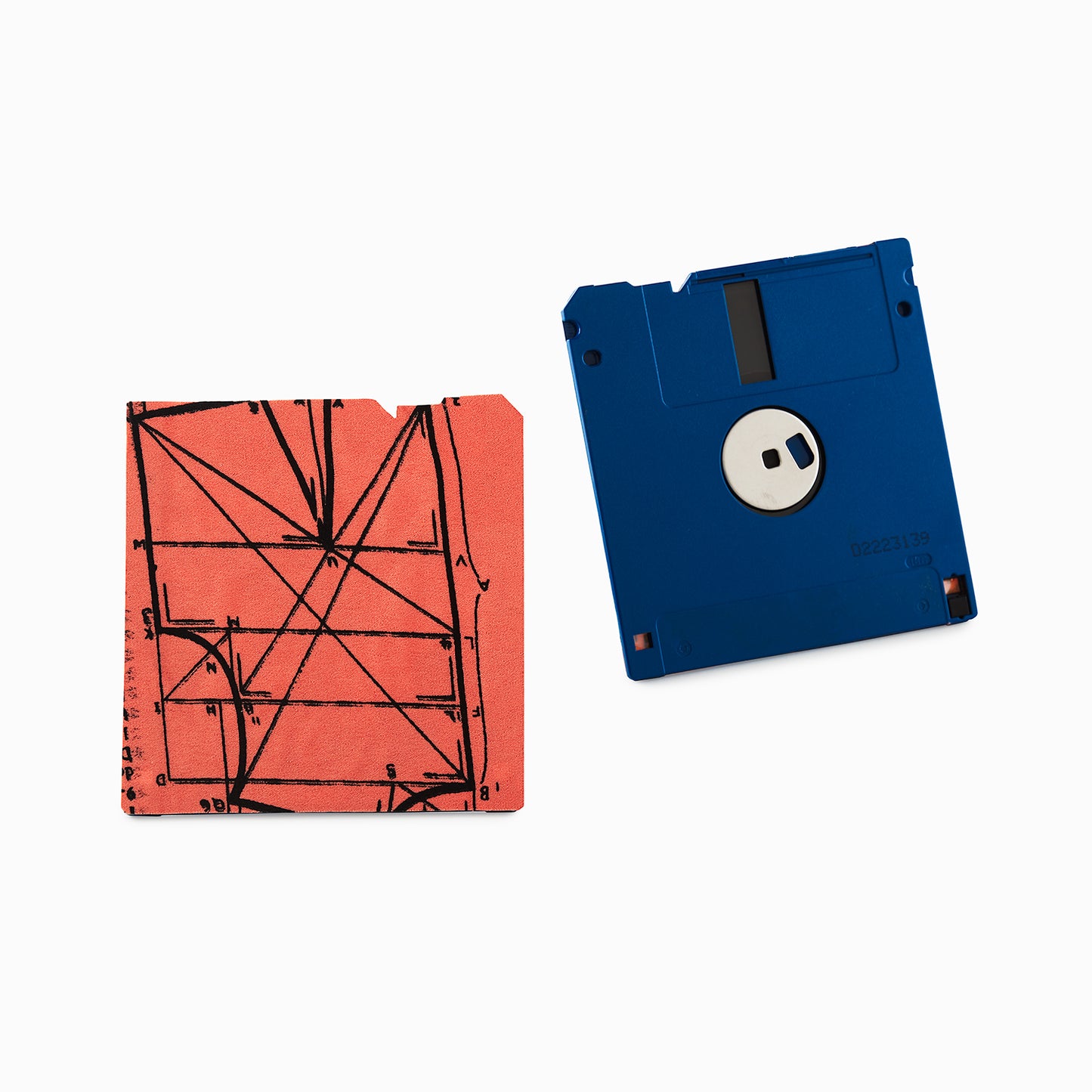 Blush Red - Floppy Disk Coaster