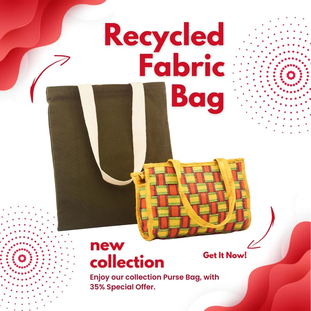 Recycled Fabric Bags